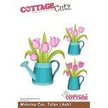 Лезвие CottageCutz - Watering Can, Tulips, 10х15 см