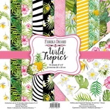 Набор скрапбумаги Wild Tropics 20x20см, TM Fabrika Decoru