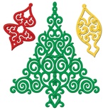 Набор ножей от Spellbinders - Holiday Tree, 3 шт.