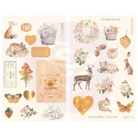 Наклейки из чипборда Prima - Autumn Sunset - Chipboard Sticker, 34 шт.