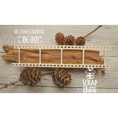 Чипборд ScrapBox - Кинопленка средняя №1