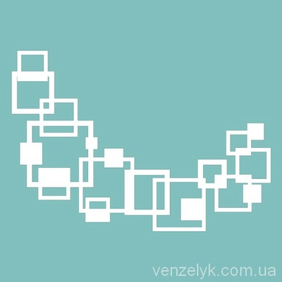 Чипборд от Вензелик - Геометрия, размер: 69x99 мм