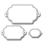 Лезвие Frantic Stamper - Precision Die - Nested Double Ended Tags 