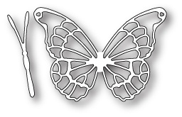 Нож для вырубки от Memory Box - DIES- Willoughby Butterfly Wings