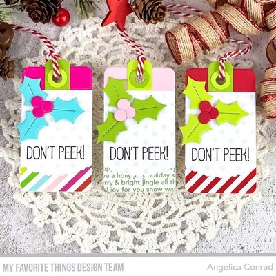 Лезвие нож My Favorite Things - Holly Berries Die-namics