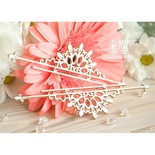 Чипборд ScrapBox - Кружевной бордюр 2 шт. Hw-055