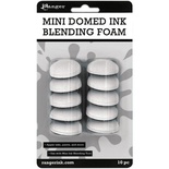 Сменные насадки для Инструмента для тонирования Ranger - Mini Domed Ink Blending Foam, 10 штук
