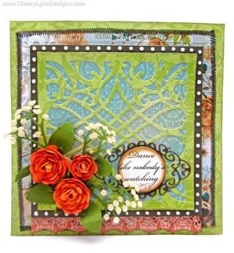 Лезвие  -Sentiment Frame #1 - B189 от Cheery Lynn Designs