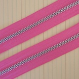 Тесьма с молнией Zipper Trim - Bubblegum Pink, цвет розовый, ширина 13 мм, длина 90 см