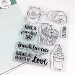 Набор штампов Gerda Steiner - Buckets of Love 4x6 Clear Stamp Set