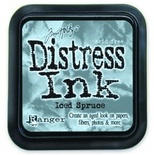 Штемпельная подушка Ranger Distress Ink Pad - Iced Spruce