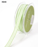 Лента SOLID/CHECK, ширина 5мм, цвет LIGHT GREEN, 90см