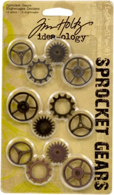 Набор металлических украшений от TimHoltz - Sprocket Gears