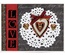 Набор наклеек-высечек HOTP - Mix 'ems Hearts, Tri Color Pack, 3 листа, размер 10х23 см, 105 шт.
