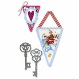 Лезвие от Sizzix - Tim Holtz Sizzix Banners & Keys Set, 2 шт.
