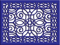 Лезвие Cathedral Lace Frame от Cheery Lynn Designs