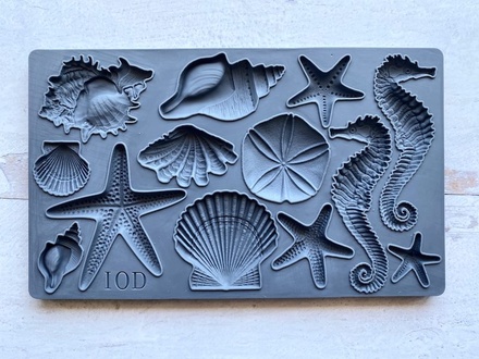 Молды от IOD - Sea Shells 6x10 Decor Moulds™, 15x26 см