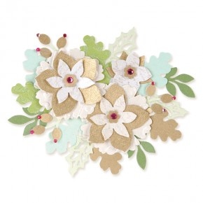 Нож для вырубки Sizzlits Die - Sizzix - Holiday Greenery, 658731