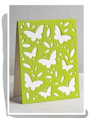 Набор ножей от Birch Press Design - Butterfly garden plate layer set, 3шт.