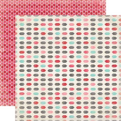 Лист скрапбумаги от Echo Park - Splotches, 30х30 см
