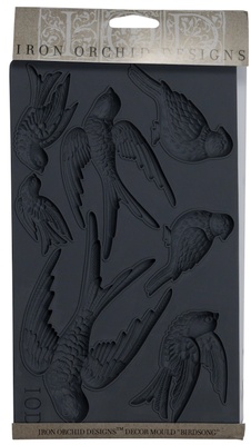 Молди від IOD - Birdsong 6x10 Decor Moulds™, 15x26 см