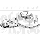 Акриловые штампы дизайна Елены Виноградовой "Натюрморт с горшком"