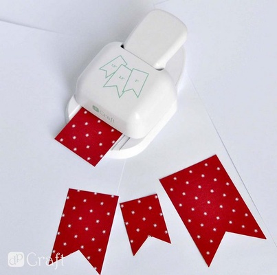 Фігурний дірокол 3 в 1 Flag Флажок, TM dpCraft (Dalprint)