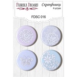 Набор скрапфишек Фабрика Декору из 4 шт. FDSC 016