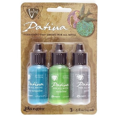 Патина Ranger - Vintaj Patina Kit - Santa Fe Market, 3 штуки