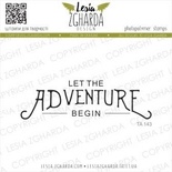 Акриловый штамп Lesia Zgharda Let the ADVENTURE - begin TA143