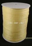 Ленточка из органзы Cream, 6мм, цвет кремовый, 5 м
