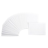 Набор заготовок для ATC - White, плотность 250 г/м2, 24 штуки