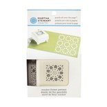 Фигурный дырокол для всей страницы Martha Stewart - Crochet Flower Pattern Punch All Over the Page