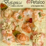 Набор объемных цветов Petaloo - Botanica Minis - Peach