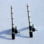 Набор брадсов Eyelet Outlet - Fishing Pole Brads, 12 штук