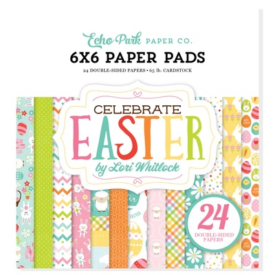 Набор бумаги от Echo Park - Celebrate Easter, 15х15см, 24 листа