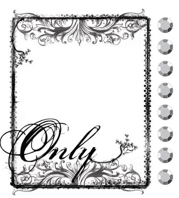 Акриловый штамп от компании Prima - Only
