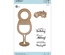 Ножи для вырубки + штампы от Spellbinders - Wine Glass Bottle Tag Stamp and Die Set