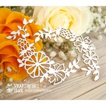 Чипборд ScrapBox - Цветочное обрамление Hf-116