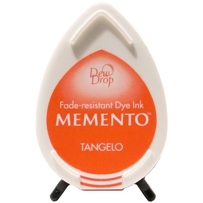Чернила для штампинга Tsukineko - Memento Dew Drops Tangelo