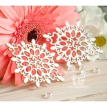 Чипборд ScrapBox - Кружевная виньетка 2 шт. Hw-054