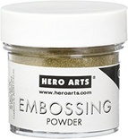 Пудра для горячего эмбоссинга от Hero Arts  - Gold