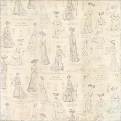 Лист односторонней скрапбумаги от Melissa Frances - Paper Hester
