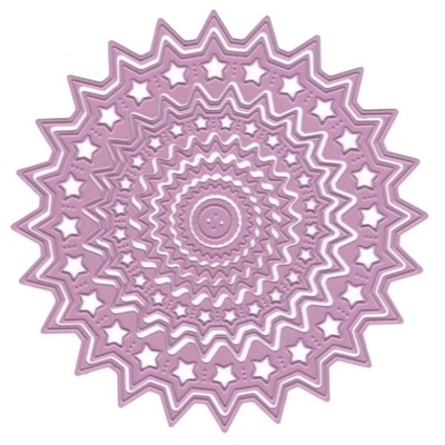 Лезвие Nellie Snellen - Multi Frame Dies - Circle Stars