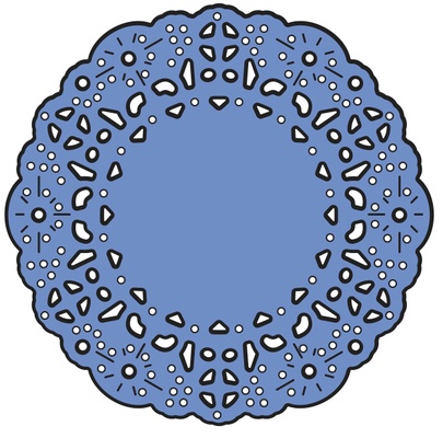 Лезвие French Pastry Tiny Doily от Cheery Lynn Designs, 1 шт.