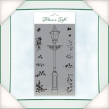 Заготовка от Flower Soft - Stamp - The Lampost. Размер в см.: 3,5х16.
