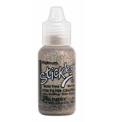 Глиттер Ranger - Stickles Glitter Glue Platinum