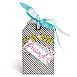 Лезвия Sizzix - Thinlits Die - Floral Arch and Words, 4 шт.