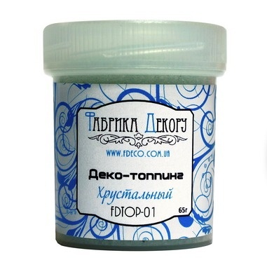 Деко-топпинг хрустальный (макси) Фабрика Декора