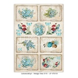 Лист с картинками LemonCraft - Forget Me Not - Vintage Time 019